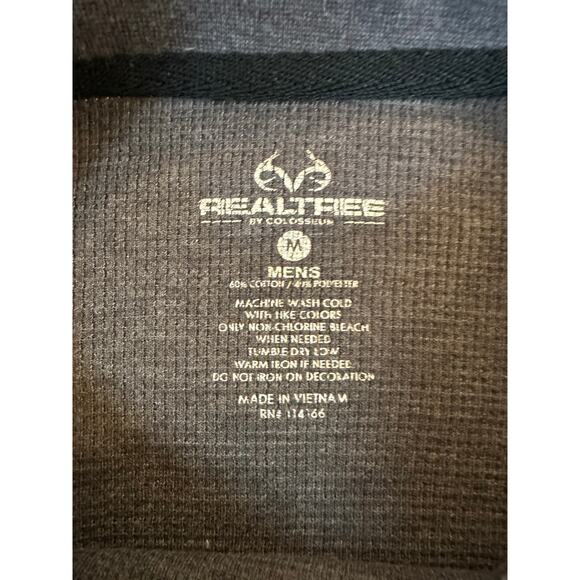 Realtree Camo Long Sleeve Shirt Mens Medium Outdoor Adventure Comfort Tee - Picture 4 of 5